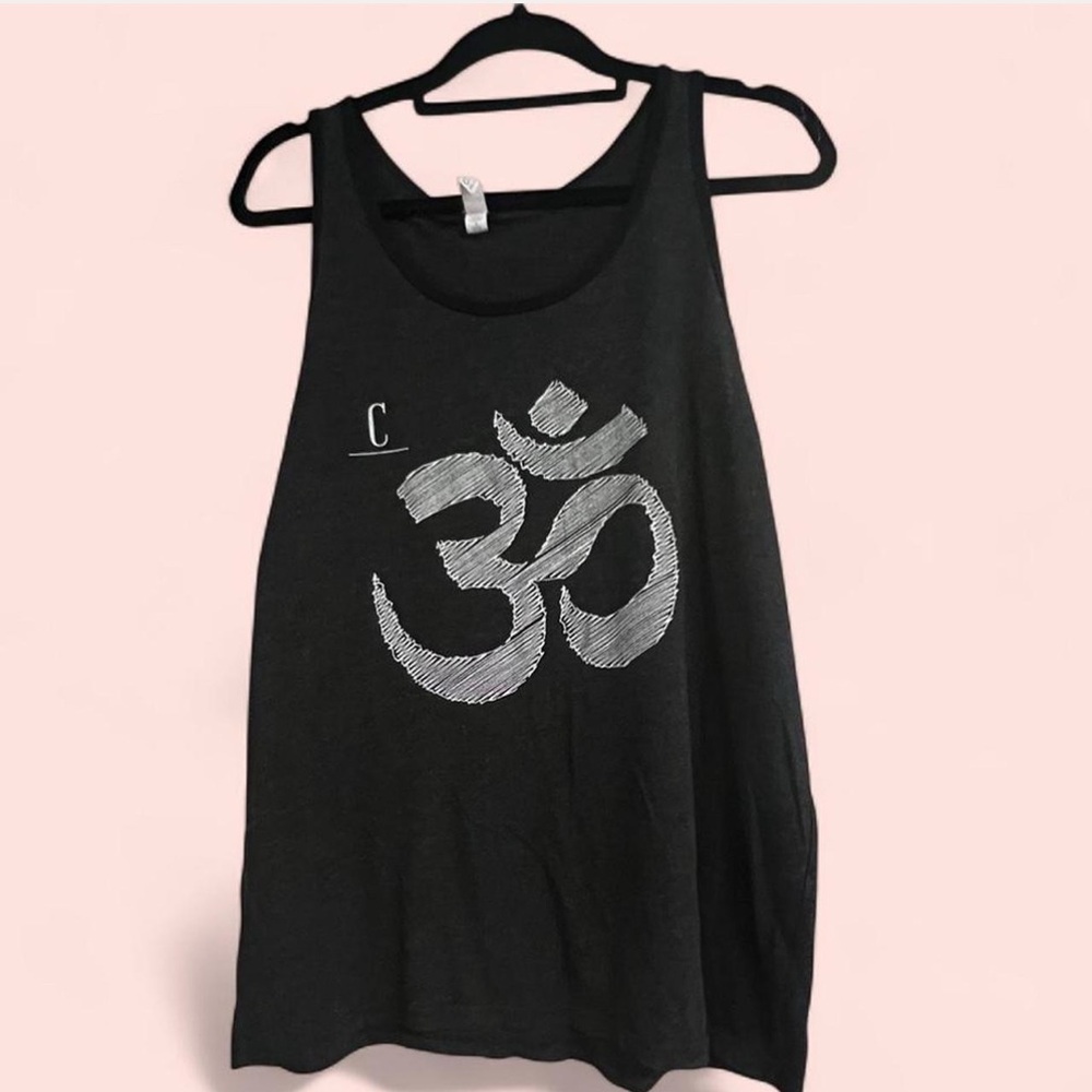 Bella Canvas Black Om Tank Top
